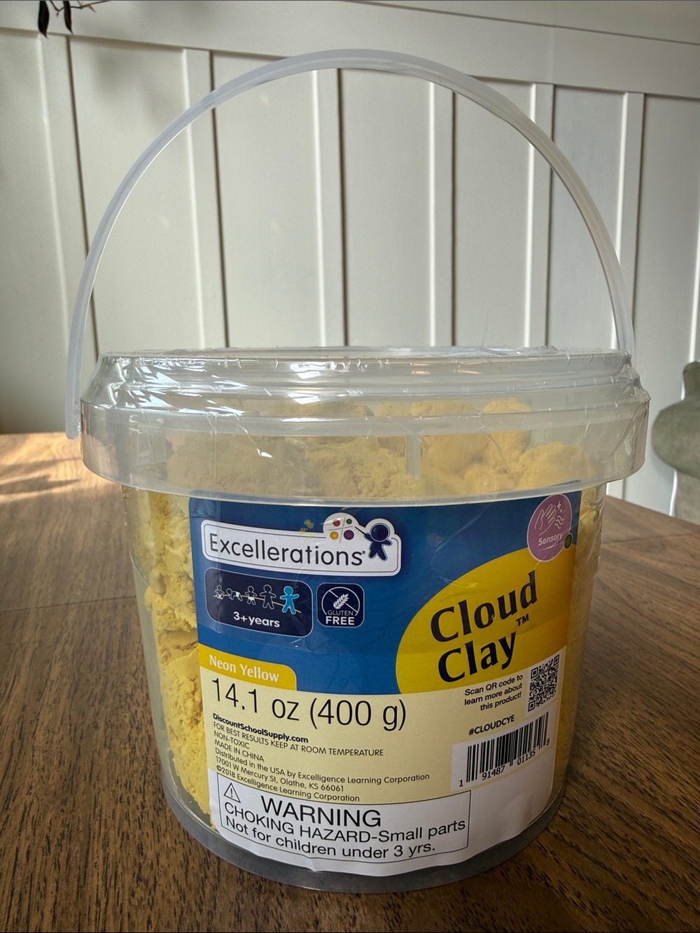 Excellerations Cloud Clay - Neon Yellow